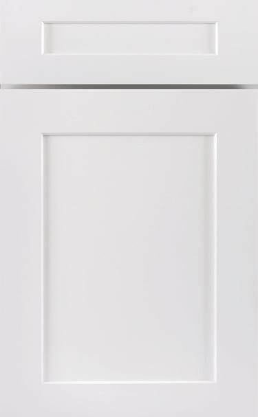 White maple kitchen cabinet