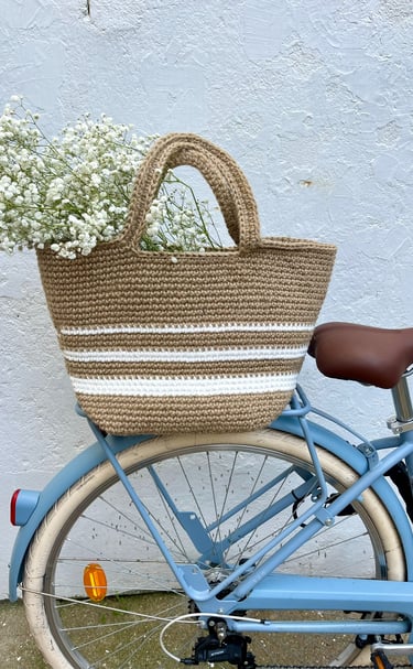Sac en jute Torba Biarritz