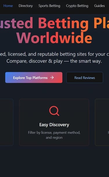 a website page with a picture of a person holding a camera