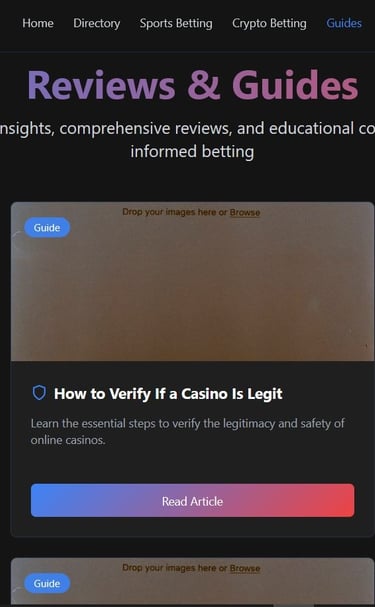 a website page with a bunch of reviews on it