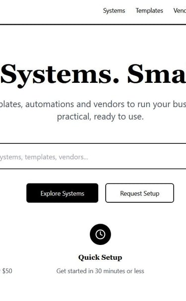 a website page with a small screen showing a small screen with a small screen