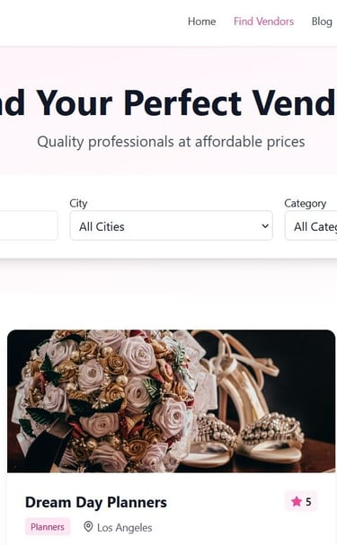 a website page with a bunch of flowers on it
