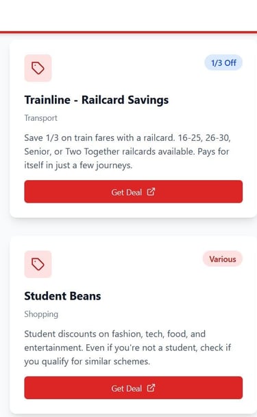 a website page with a list of the top 10 best places to buy a car in london