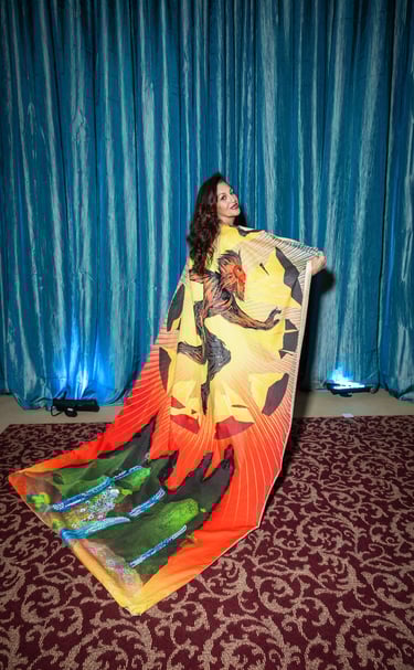 Opera Ball San Francisco, Monkey King cape glamour