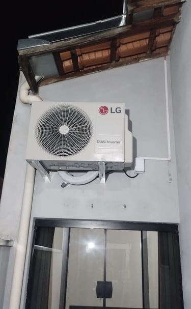 instalação de ar condicionado