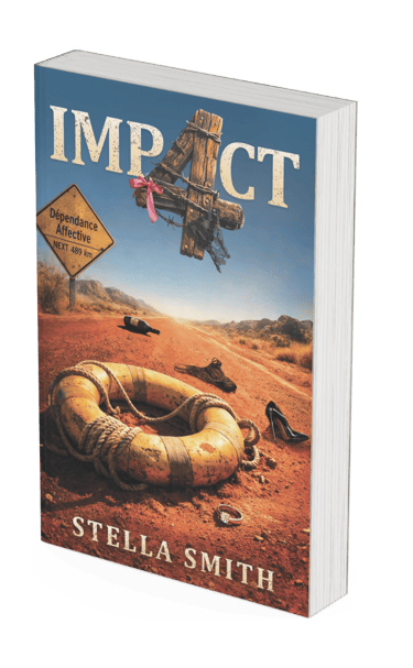 IMP4CT, a memoir by Stella Smith about emotional dependency, healing, and the Australian Outback