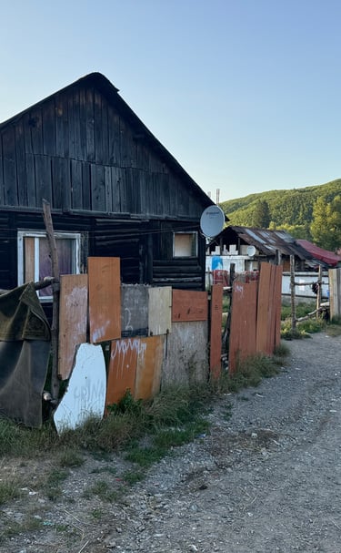 Hus i Garcini.