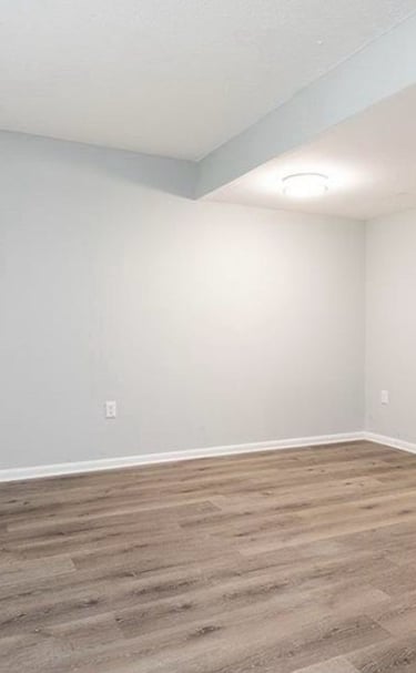 Interior painting project with a smooth, professional finish and neutral tones.