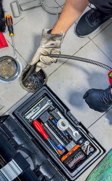 desentupimento de sifão