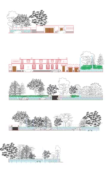 Dibujo de planos de arquitectura. Proyectos de arquitectura.