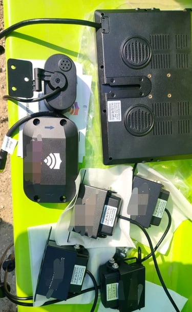 ShieldSensor wireless backup camera system with 9-inch monitor and waterproof radar sensors.