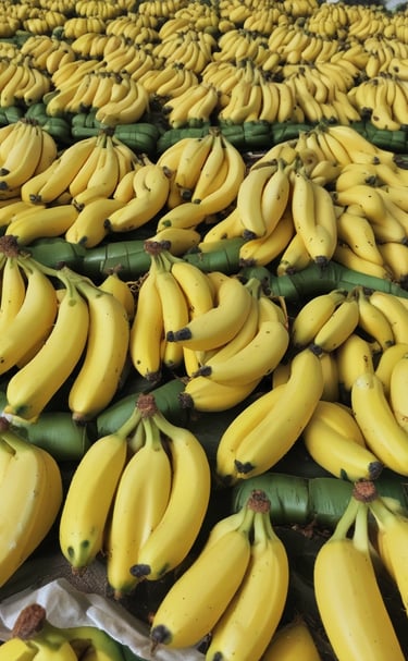 Bags of premium basmati rice neatly arranged in warehouse.