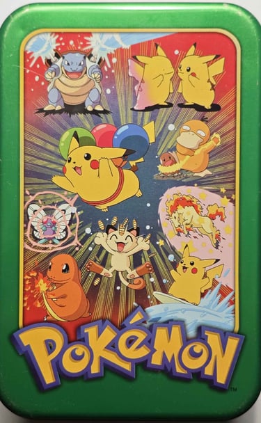 Tin Topps Pokémon series 2 us 7 boosters all pokémon