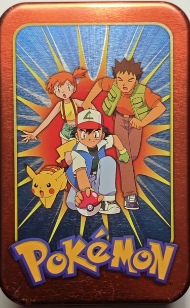 Tin Topps Pokémon series 2 us 7 boosters Sacha Pierre Ondine