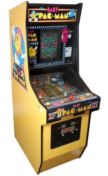 Baby Pac-Man Arcade Game