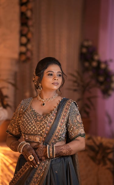 best smookey eye makeup artist with r and d bridal makeup studio in gotri  