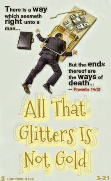 All That Glitters Is Not Gold