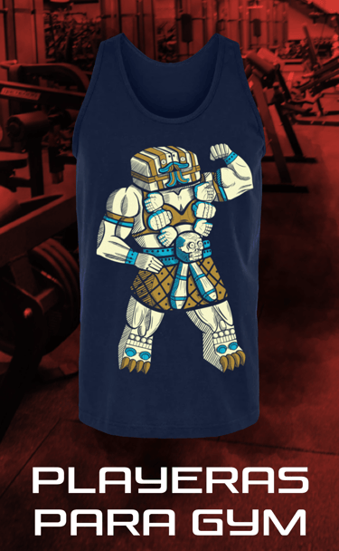 playera de tirantes gym prehispanica coatlicue tonantzin diosa azteca maya