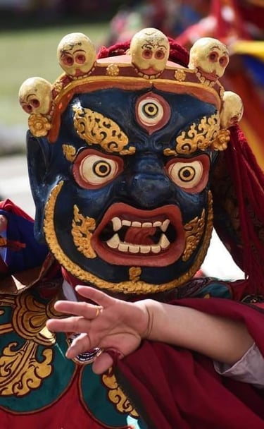 a-masked-dancer-at-paro-masked-dance-tshechu-festival