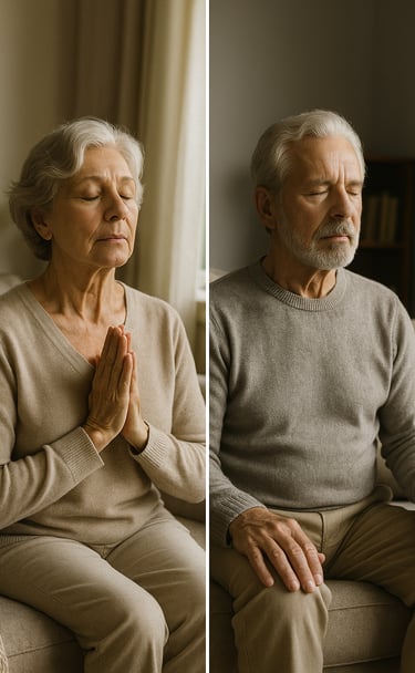 Objevte sílu dechu po 60. roce života. Pět starověkých dechových technik pro zklidnění mysli, lepší