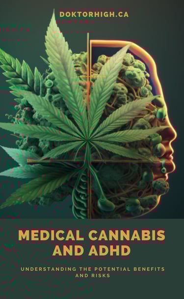 medical cannabis and ADHD book by Doktorhigh