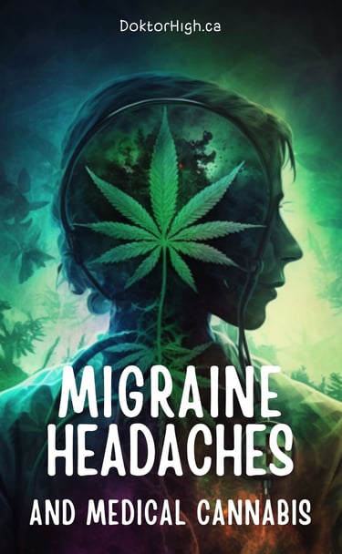 migraine headaches and medical cannabis book cover Doktorhigh