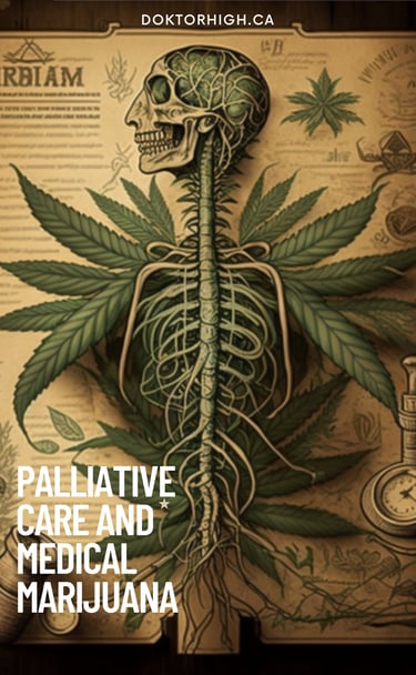 Palliative care with medical marijuana book cover Doktorhigh