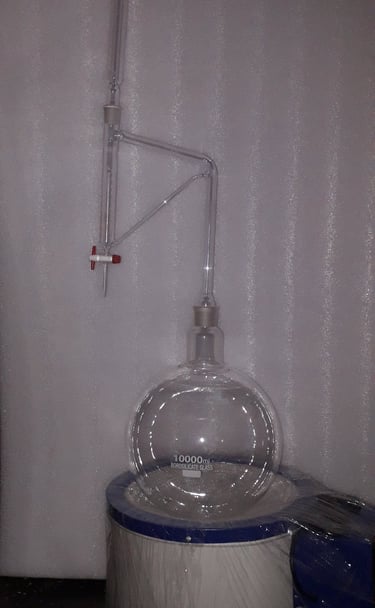 #clevenger apparatus-setup