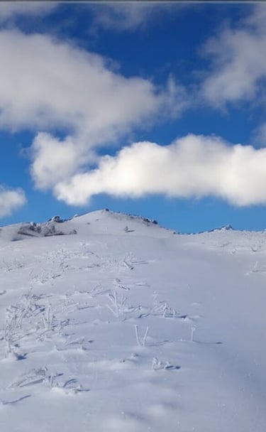 Miranjani top in winter snow