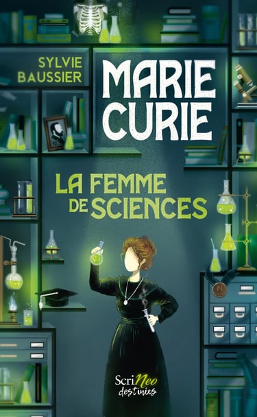 Première de couverture du roman Marie Curie La femme de sciences