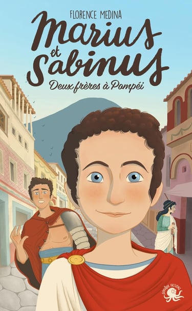 Première de couverture du roman Marius et Sabinus de Florence Medina