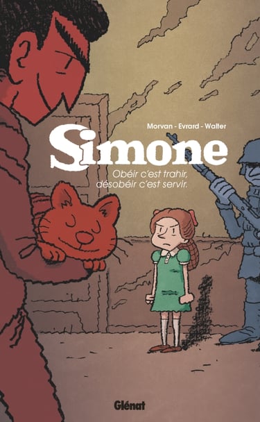 Première de couverture du tome 1 de la BD Simone