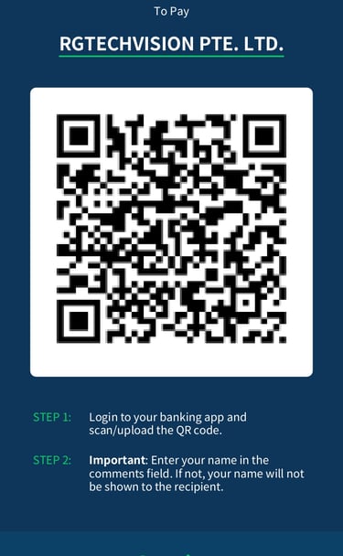 a qr coder with a qr code on it