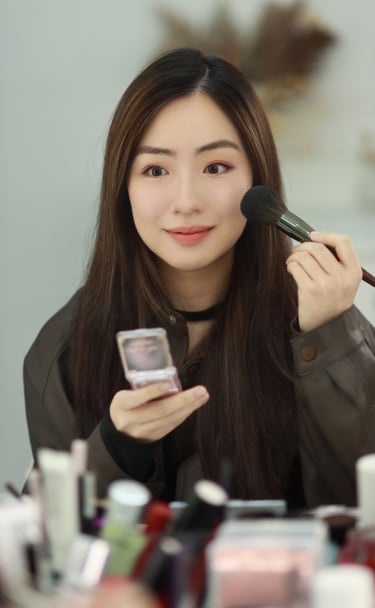 香港一對一學化妝-個人化妝班課程教學