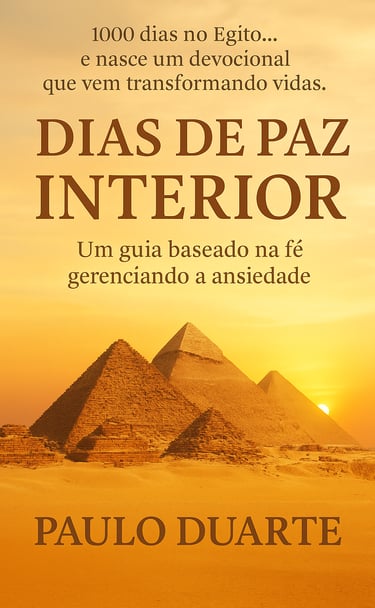 Capa do Devocinal "DIAS DE PAZ INTERIOR".