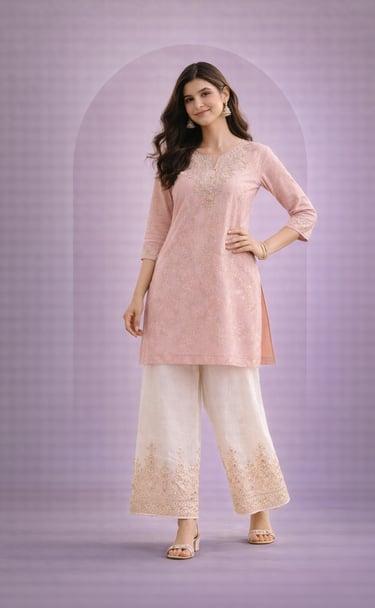 Women's ethnic bottomwear including palazzo pants and trousers – tryshopy