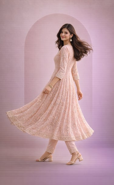 Women's elegant ethnic dresses for festive and casual occasions – tryshopy