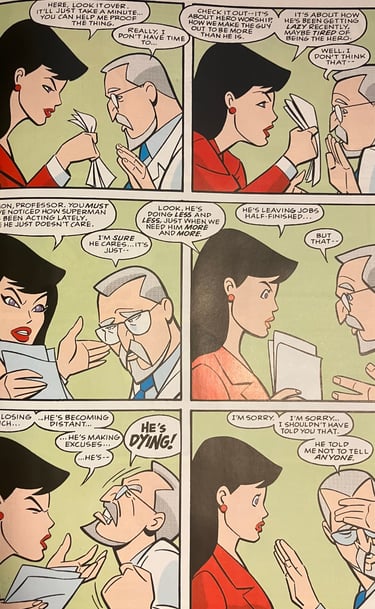 Superman Adventures - Lois Voiceless?