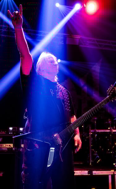 Nile guitarist and vocalist Karl Sanders