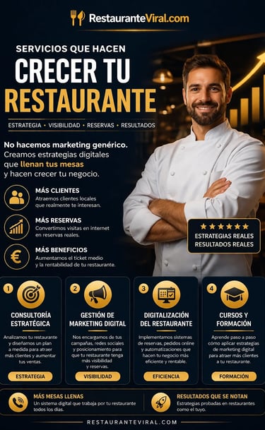agencia de marketing para restaurantes y negocios de hostelería