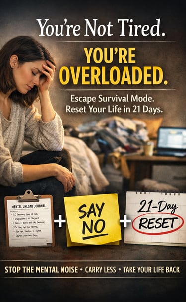 Why you feel exhausted all the time even after rest. Discover mental overload, survival mode, and ho