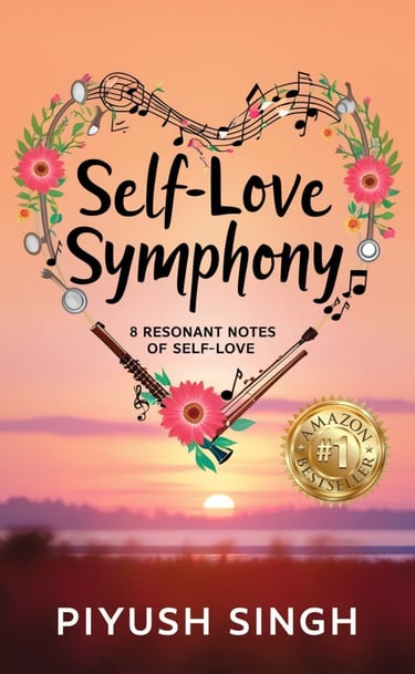 Book cover of "Self-love Symphony"by Author Piyush Singh" | —