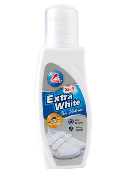 Yuppies Extra White Shoe Whitener – long-lasting whiteness for canvas shoes