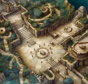 battle map Grèce antique