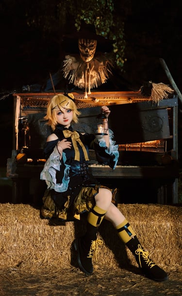 halloween, portait, montreal