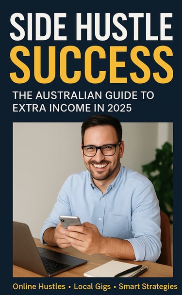 Australian Guide to Extra Income in 2025. The ultimate Australian ebook to start online & local hust