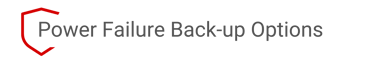 Templewood Security Systems Power Back-up Options