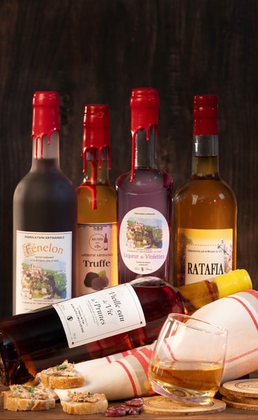 Apéritifs, alcools, digestifs, spiritueux...