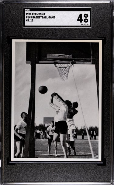 Reemstsma Basketball Card 1936