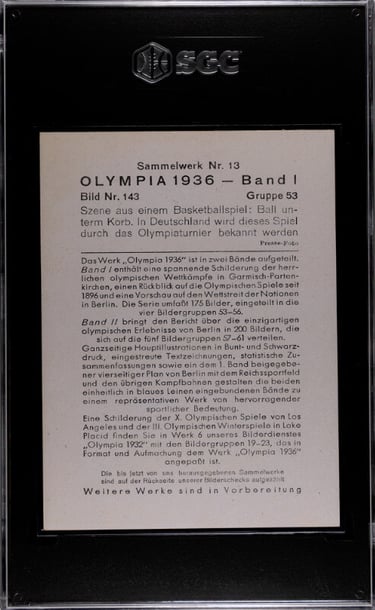 Reemstsma German Basketball Card (back)